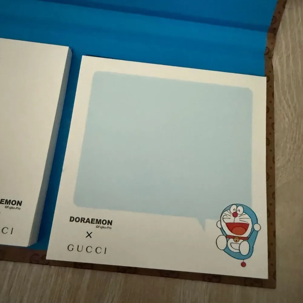 New GUCCI x Doraemon Collaboration Japan Memo Pad / sticky note